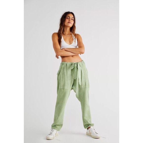 Free People x Dr. Collectors Athletic Cloud Wash Sweatpants $315 XS - Picture 1 of 3